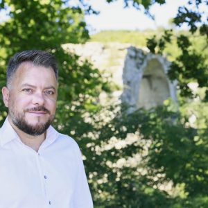 adrien ruy candidat à la mairie de gallargues