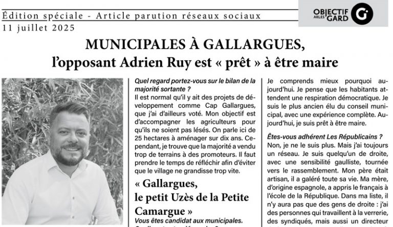 élections gallargues