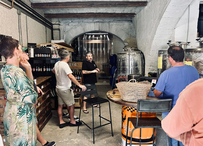 Visite de la micro brasserie Vovo