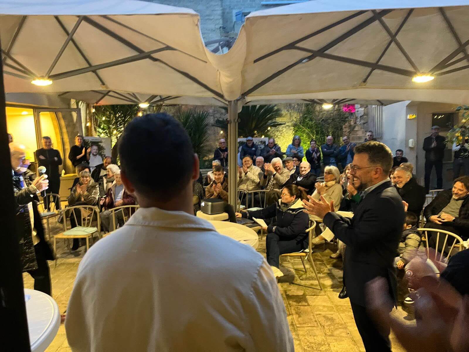 Réunion publique au restaurant O’Banel